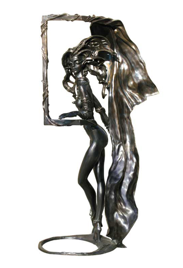 sculpture Midnight Window by Igor Grechanyk